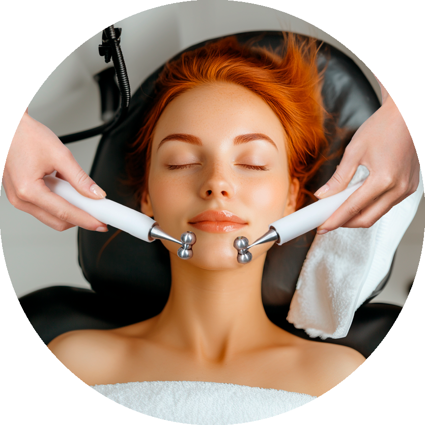 Баннер Микротоковая терапия лица Баннер Микротоковая терапия лица